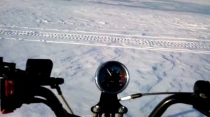 снегоход динго dingo t110 .разгон и взлёт.