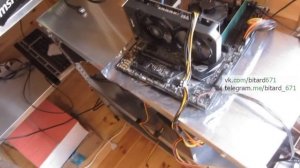 Бюджетная майнинг ферма из ОСТАТКОВ на GeForce GTX 1050Ti 4gb и PowerColor RX 550 2gb