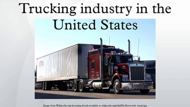 Trucking industry in the United States смотреть онлайн