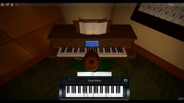 Roblox Virtual Piano Jingle Bells Rag смотреть онлайн