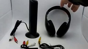 #Наушники беспроводные 5 в 1 с FM приемником Wireless Headphone, видео обзор