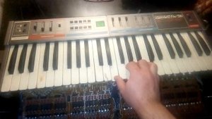 Юность-21 Soviet keytar strings СССР ремонт