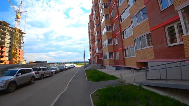 Сосновоборск. Лето 2018 Часть 2 Новостройки: 8-ой микрорайон