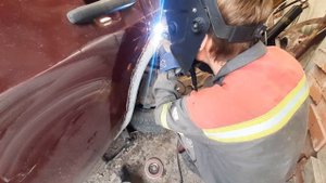 Полуавтомат Динамика 2000 Сварка задних арок ваз 2115