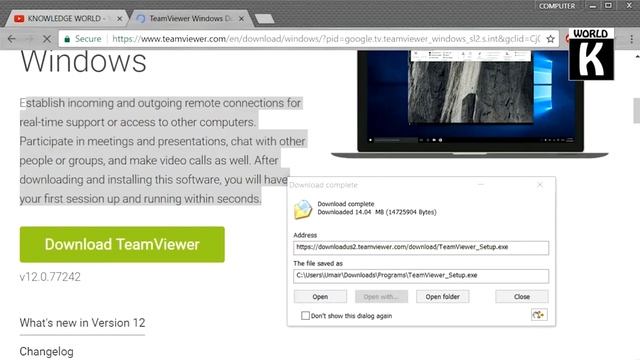 TeamViewer Download & Install For Windows 11,10,8,7