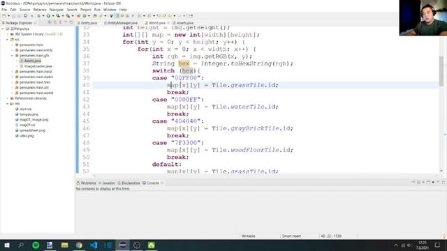 Koodataan - Java 2D Pelipohja #11 Luetaan mappi kuvasta смотреть онлайн
