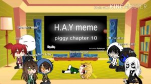 Creepypasta react to Piggy memes...(Gacha Life)(READ DESCRIPTION)