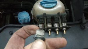 Volkswagen transporter T5 2010 год 2.0 axa бензин-газ. Проблема с гбо. Меняем форсунки.