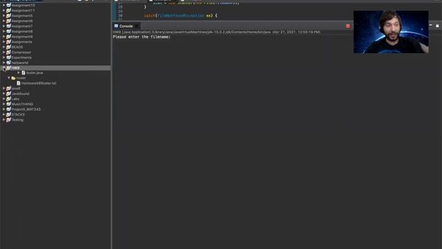 Importing a .txt into your Java project смотреть онлайн