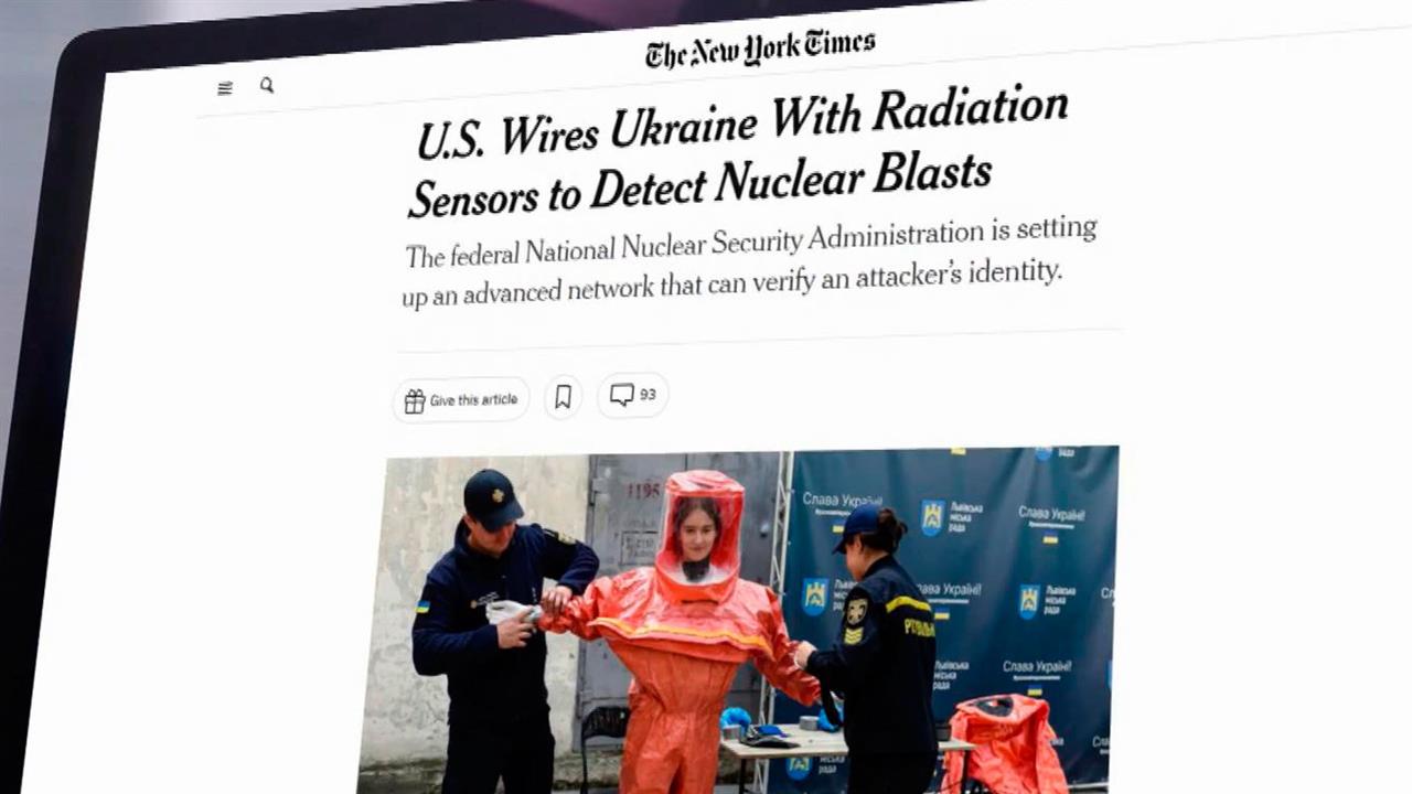 США размещают на Украине датчики для фиксации радиационной активности