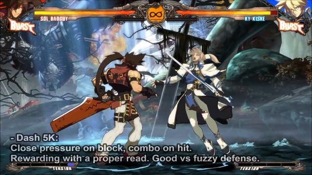 GGXrd Sol Oki Tutorial 1: Basic Grounded Oki смотреть онлайн