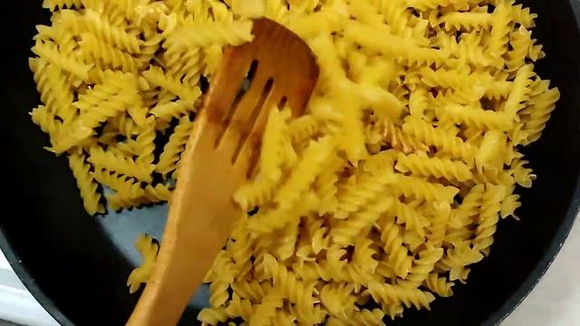 Жареные макароны. Легко и быстро готовится!