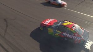 Allgaier blows a tire from the lead with five laps to go at Phoenix