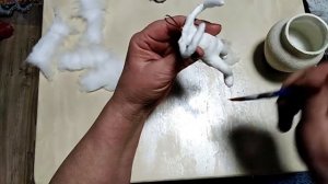 Ватная игрушка Поделки Переделки. КОТ УЧЁНЫЙ 2 Ч