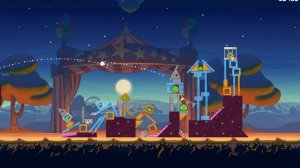 Angry Birds Seasons - Abra-Ca-Bacon. Level 2-12. 3 stars. [HD]