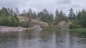 СПЛАВ ПО ЛАДОГЕ, КАРЕЛИЯ.