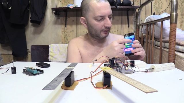 ч.3/3 Android Bluetooth Arduino Servo RGB sketch