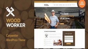 WoodWorker - Carpentry WordPress Theme | Themeforest Website Templates and Themes