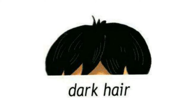 How to Pronounce Dark hair in British English