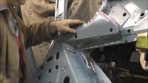BMW X5. The quarter panel replacement. Замена заднего крыла.