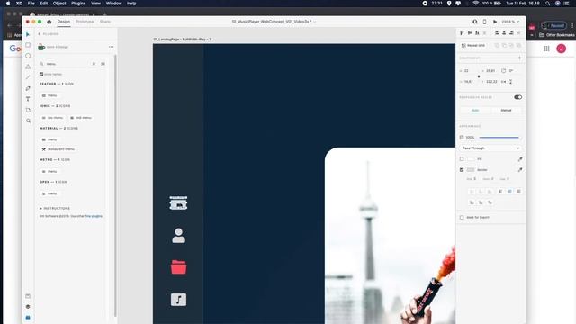 #6.5 Music Player - Web Concept смотреть онлайн