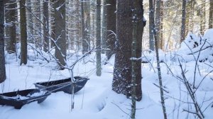 Строим избу зимой в лесу | ЛЕСНОЙ ДОМ | ЗЕМЛЯНКА | ИЗБА | FOREST HOUSE | DUGOUT | HUT