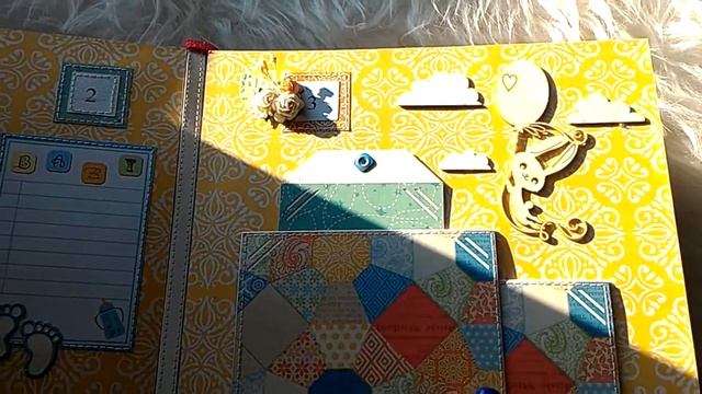 Скрапбукинг, альбом первого жизни Лёнечки! смотреть онлайн