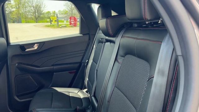 2023 Ford Escape ST-Line Select AWD 401A 2.0L EcoBoost in Carbonized Grey Metallic Walk-Around смотреть онлайн