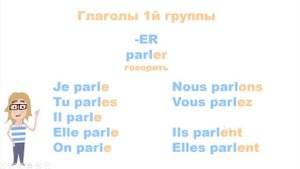 Французские глаголы для начинающих. Урок 1