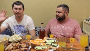 КАЛГАНОВКА, ПЬЕМ С КУМОМ НА РОЖДЕСТВО