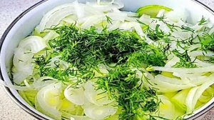 Закуска из кабачков
