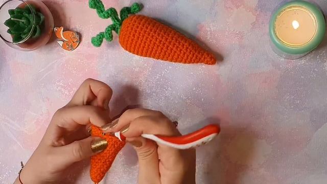 Морковка крючком для начинающих / Развивающие игрушки смотреть онлайн