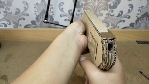 Desert eagle из картона и продолжение крана из картона
