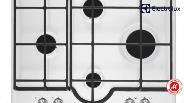 Газовая варочная поверхность Electrolux GME263XW смотреть онлайн