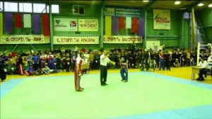 Второй бой МС Кирилла Попова на Кубке России по кикбоксингу (Уфа-2009)