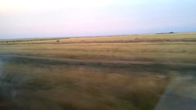 КТЖ, Казахстанская степь. Akmola region, steppe смотреть онлайн