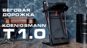 БЕГОВАЯ ДОРОЖКА ДЛЯ ДОМА / KOENIGSMANN T1.0 / ЭЛЕКТРИЧЕСКАЯ БЕГОВАЯ ДОРОЖКА / СКЛАДНАЯ ДОРОЖКА