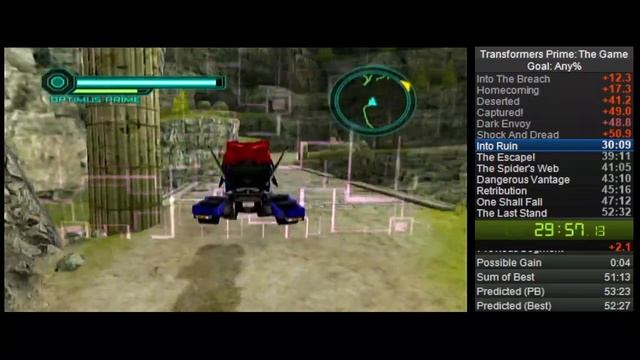 Transformers Prime: The Game (Wii) Any% In 54:25 (1 Year Anniversary Of My First Run!) смотреть онлайн