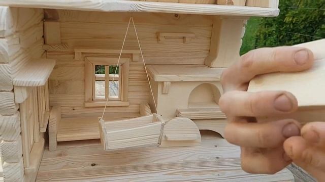 Домик "Большая Сказка" для кукол 14-16 см. смотреть онлайн