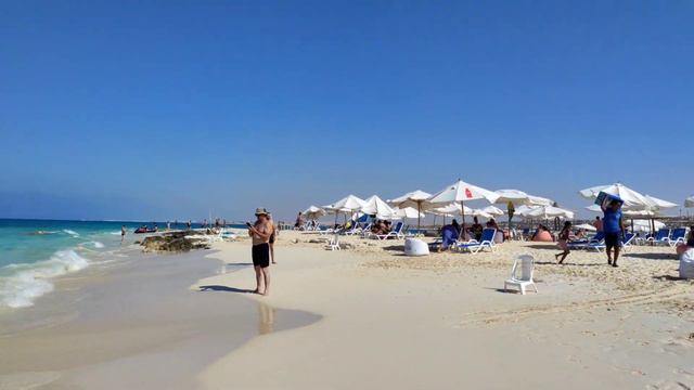 Египет.Средиземное море.Пляж Газала.Эль-Дабаа.Строительство АЭС.