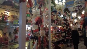 Рождественский город Салерно. Италия готовится к Рождеству.