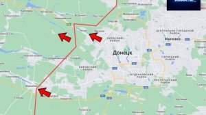 Карта боевых действий на Украине на 20.08.2022
