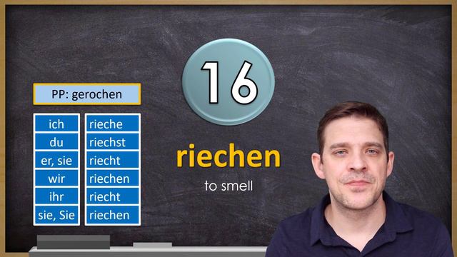 ALL A2 German Irregular Verbs | A2 Unregelmäßige Verben смотреть онлайн