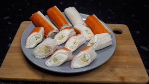 Крабовые рулетики