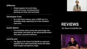 SIGMA 28-70mm F/2.8 DG DN | Sigma Stage Online на русском языке