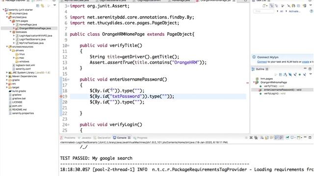 Serenity Framework Tutorials | Selenium | Cucumber BDD