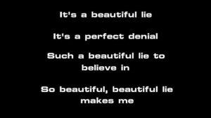 THIRTY SECONDS TO MARS - A BEAUTIFUL LIE KARAOKE
