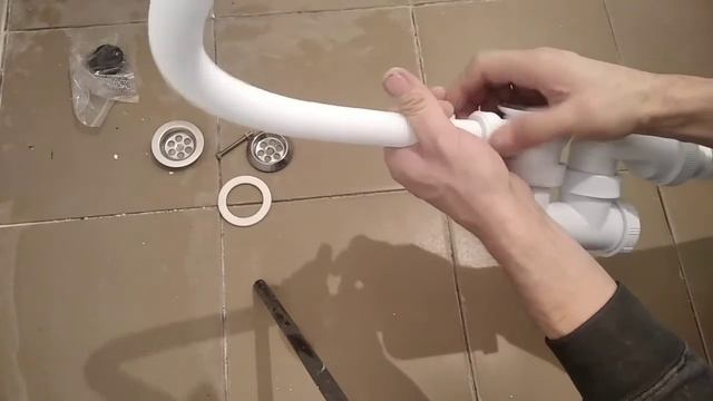 Сифон для акриловой ванны, сборка установка смотреть онлайн