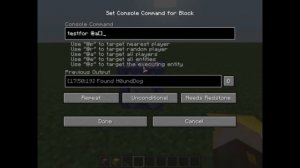 testfor 1.12.2 наступаем на координаты