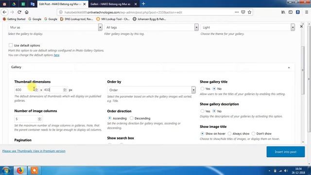 How to Create Categories Wise Photo Gallery in WordPress – Onlive Server